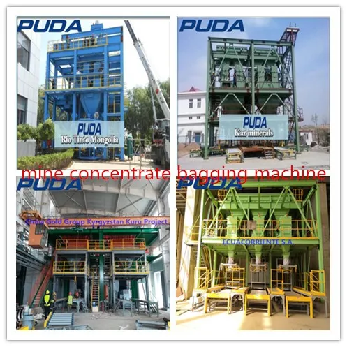 mine concentrate bagging machine